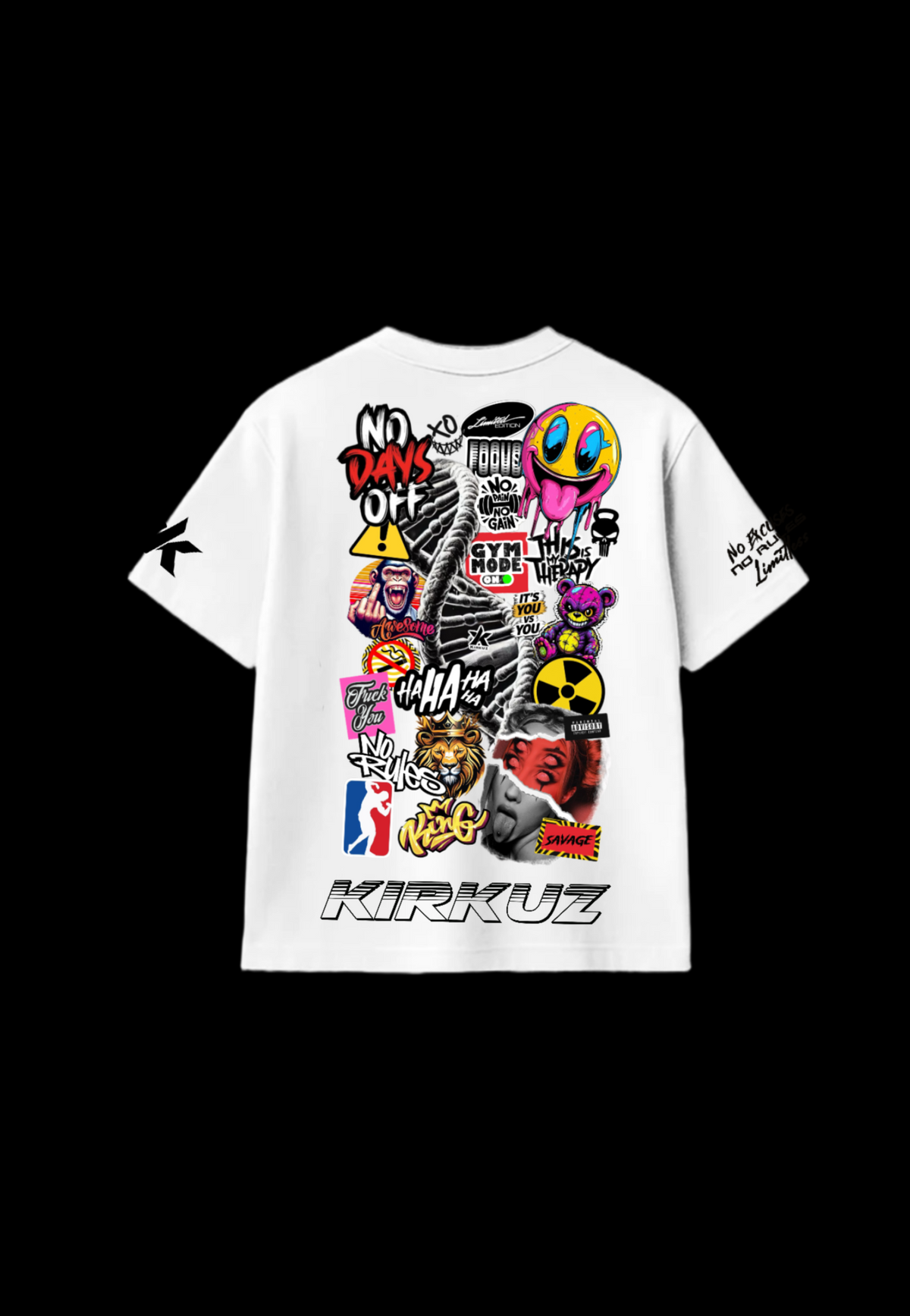NO DAYS OFF! Hombre | Camiseta Oversize