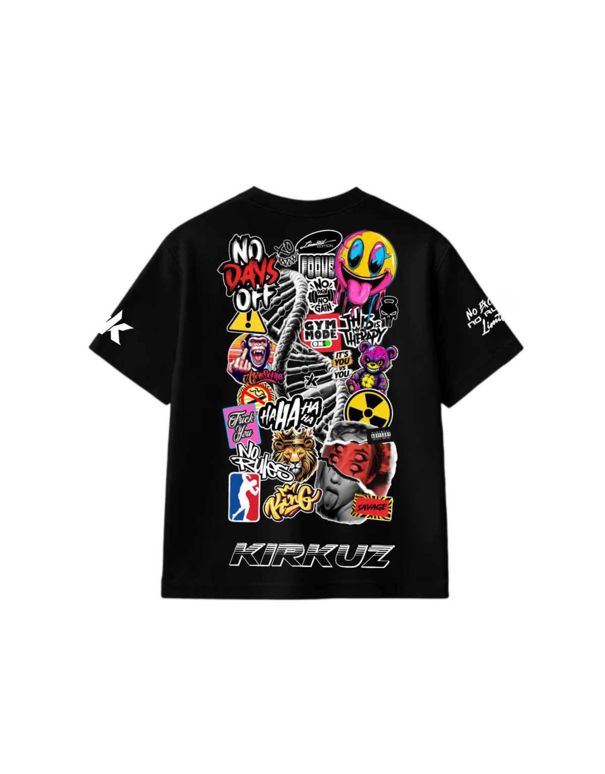 NO DAYS OFF! Hombre | Camiseta Oversize