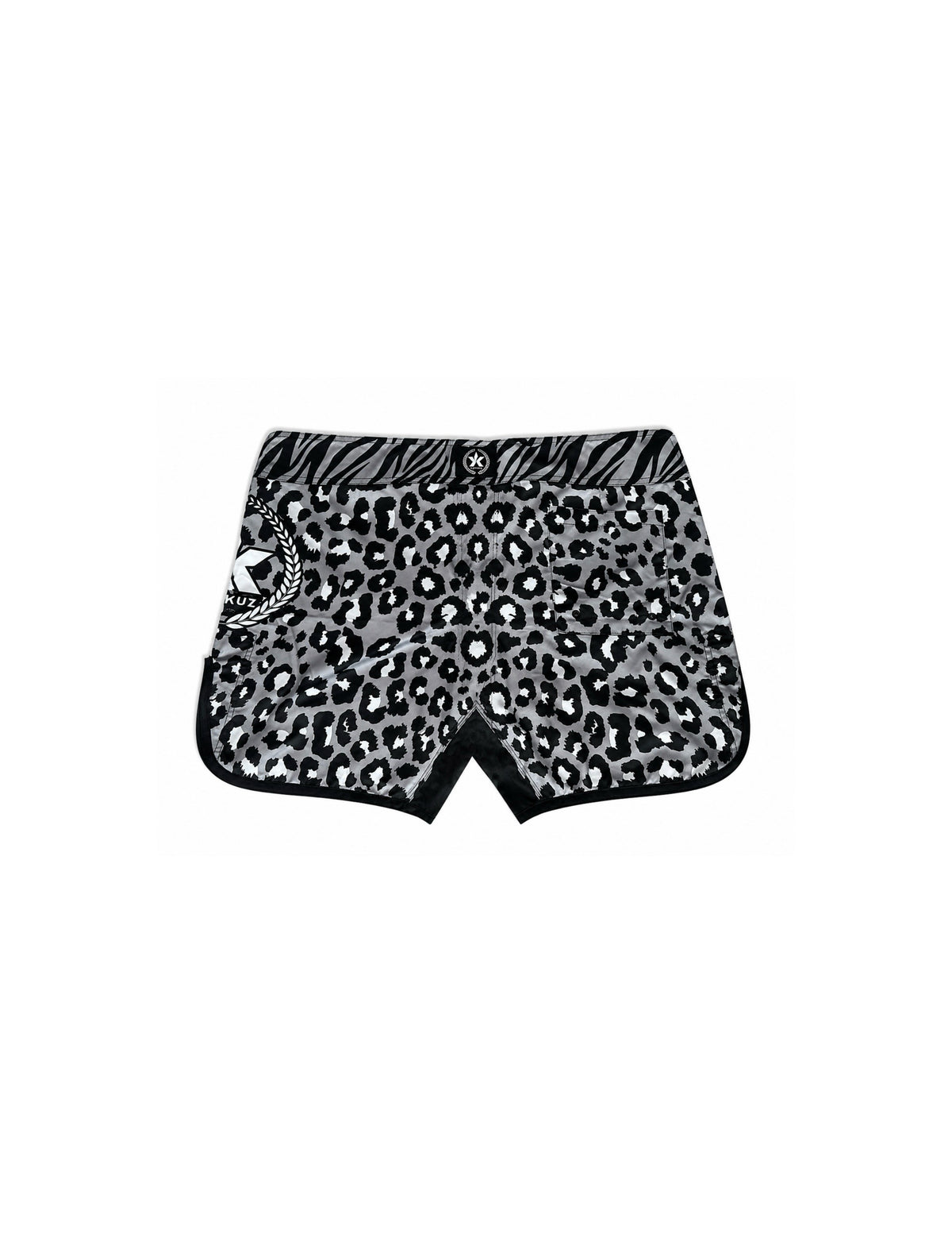 Bañador Leopardo Gris