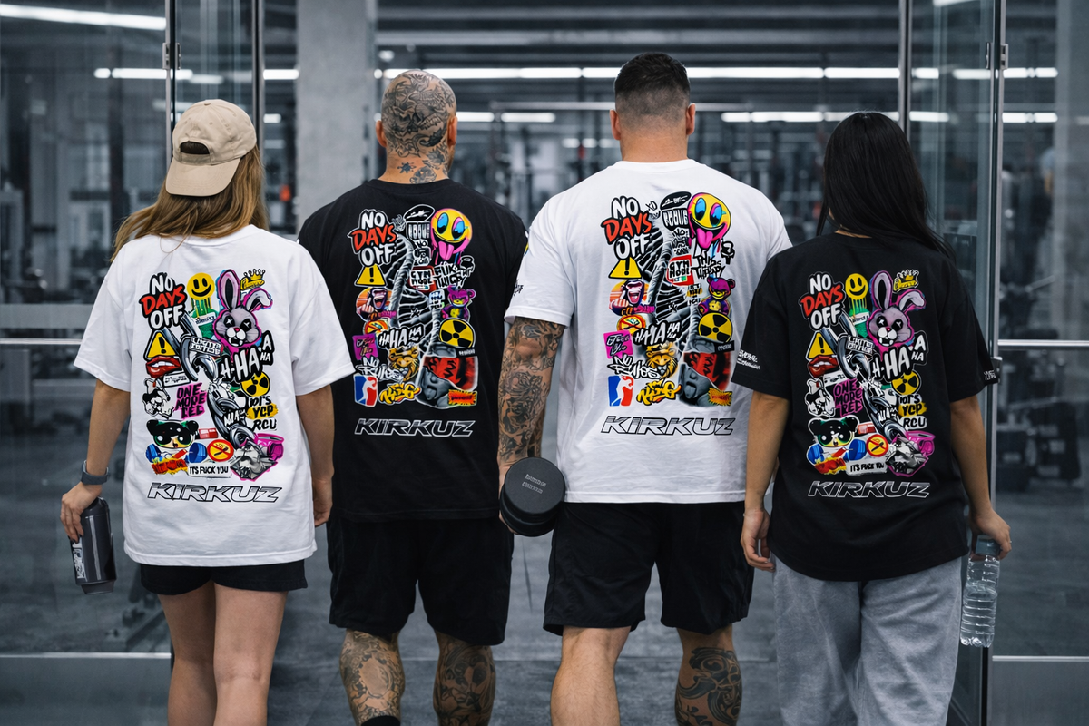 Camiseta oversize GYM