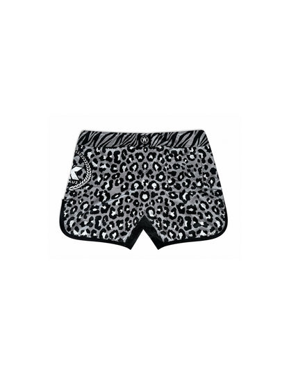 Bañador Leopardo Gris