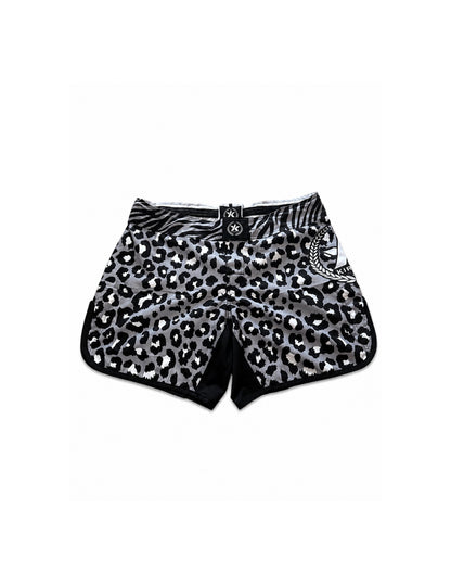 Bañador Leopardo Gris