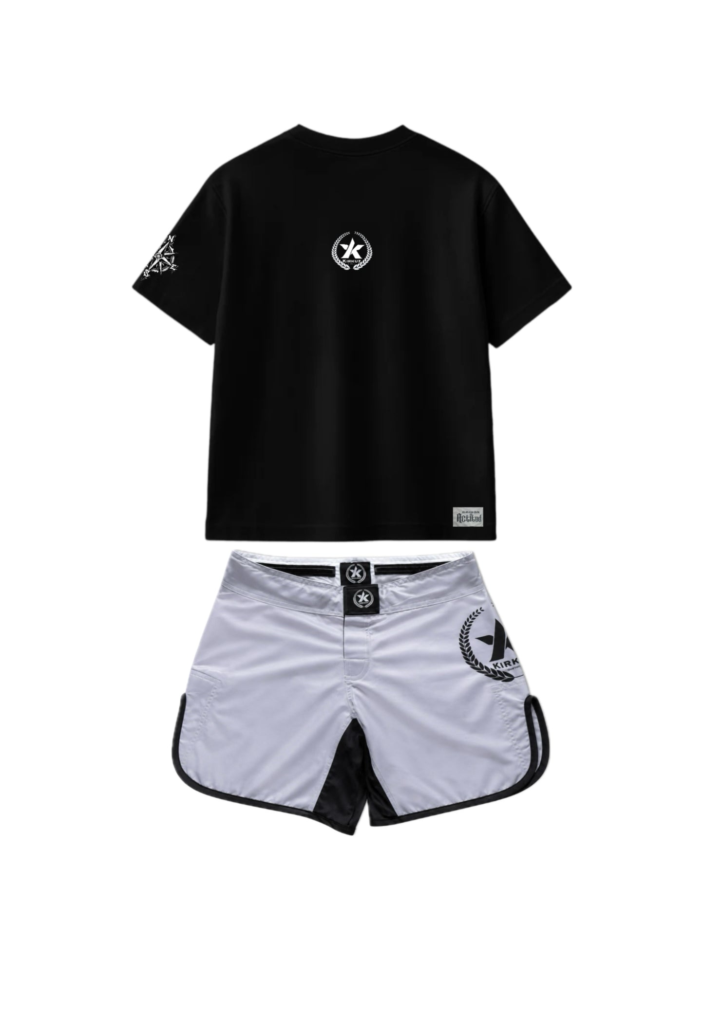 Conjunto Bañador Gris+ Camiseta