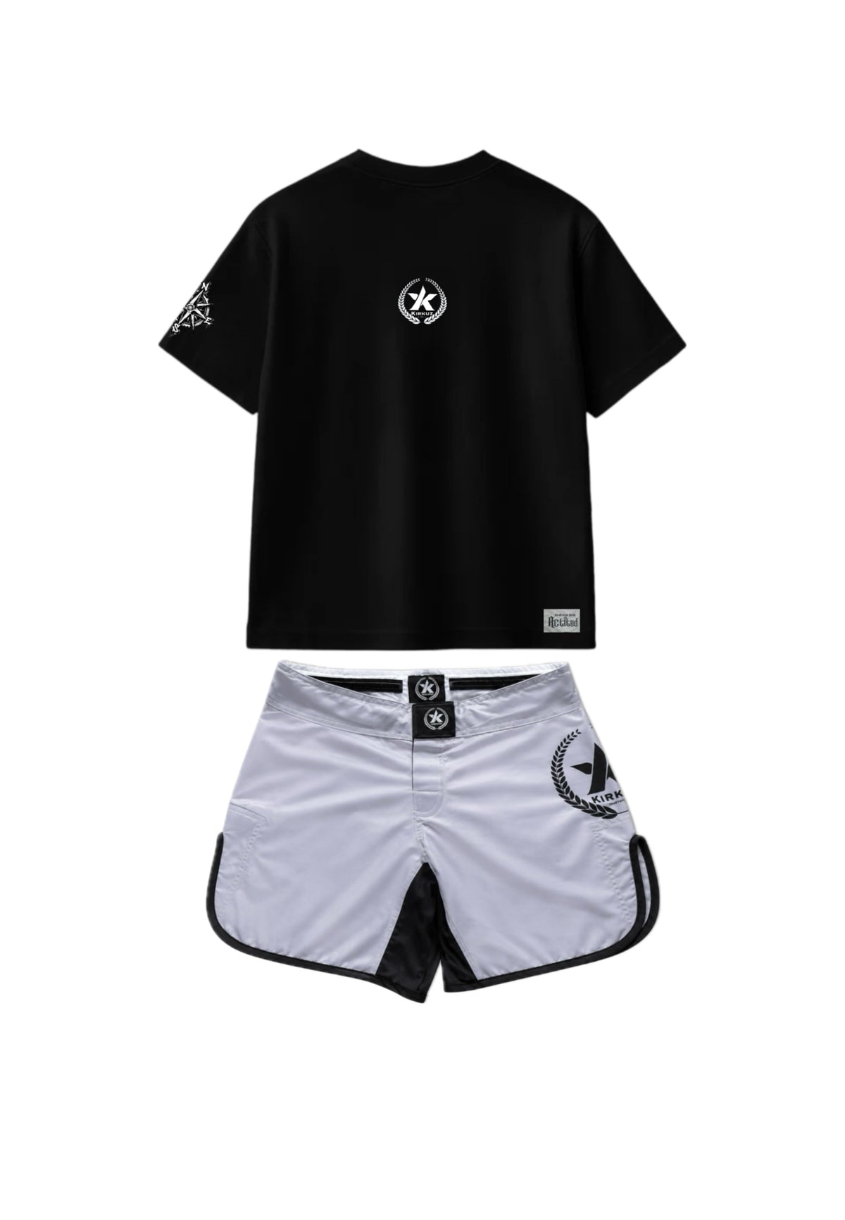 Conjunto Bañador Gris+ Camiseta