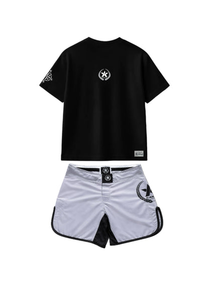 Conjunto Bañador Gris+ Camiseta