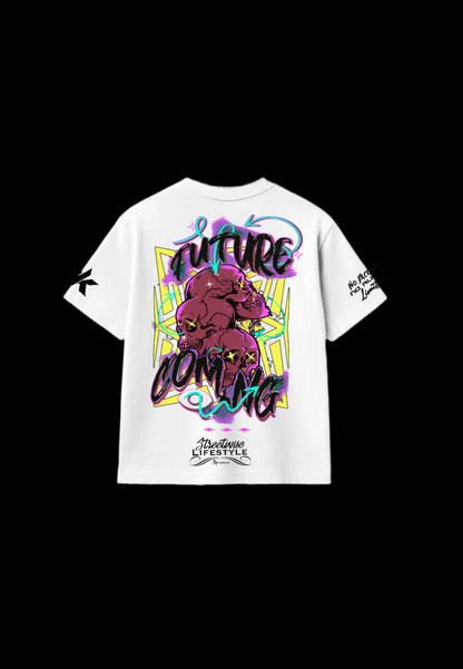 FUTURE WHITE | Camiseta Oversize